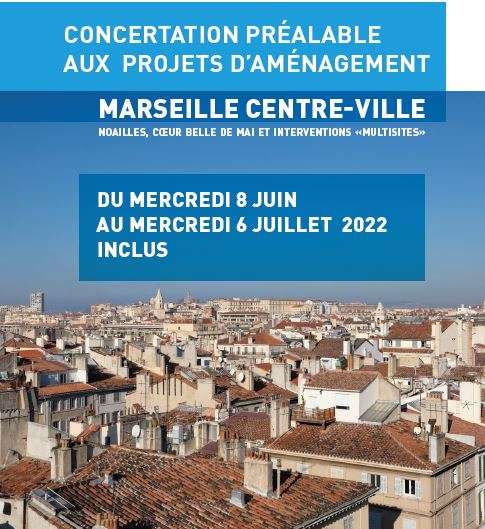   Marseille - Projet Partenarial d'Aménagement du centre-ville  - Projets d'aménagements