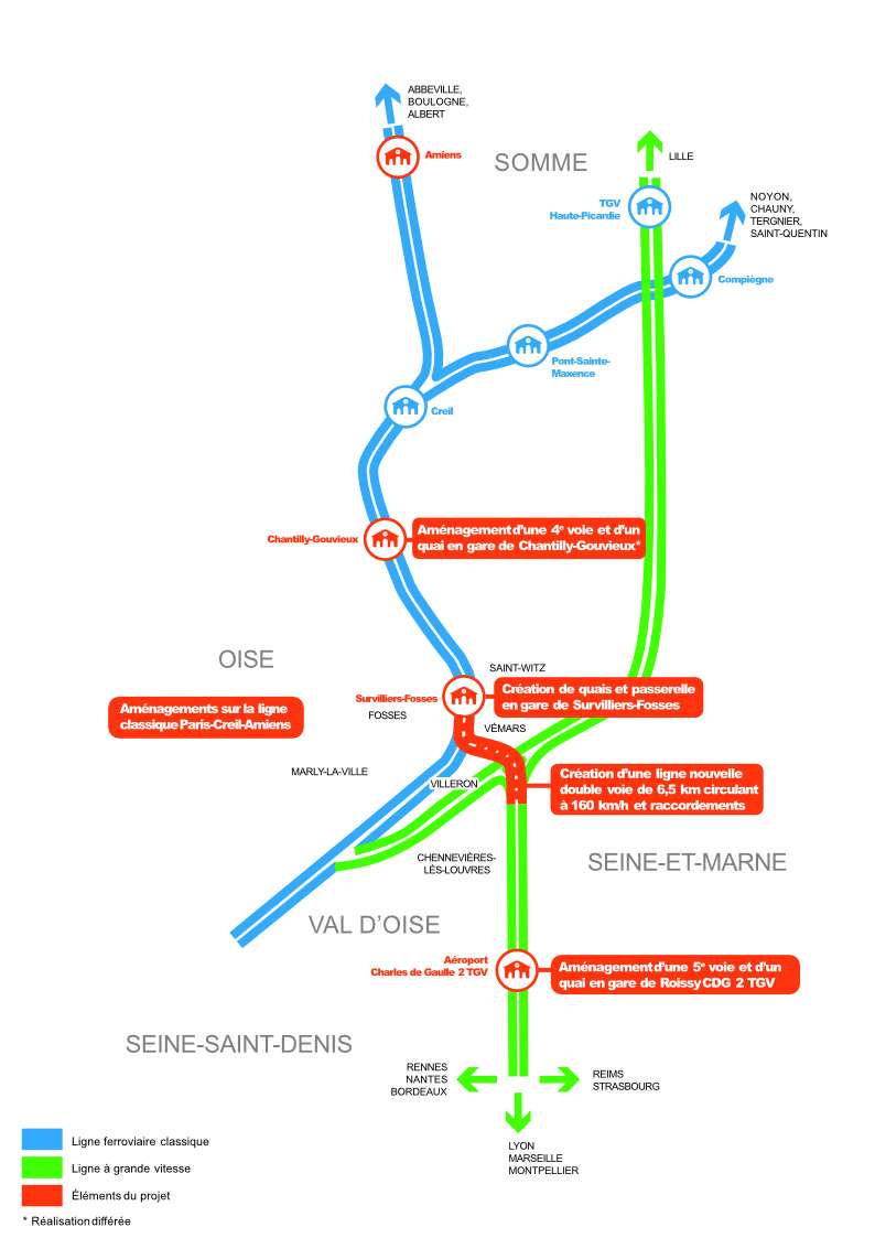   Enquête publique portant sur la liaison ferroviaire Roissy-Picardie - Autorisation Environnementale