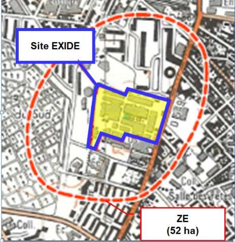   DEMANDE D’INSTITUTION DE SERVITUDES D’UTILITE PUBLIQUE POUR LA ZONE EXIDE 