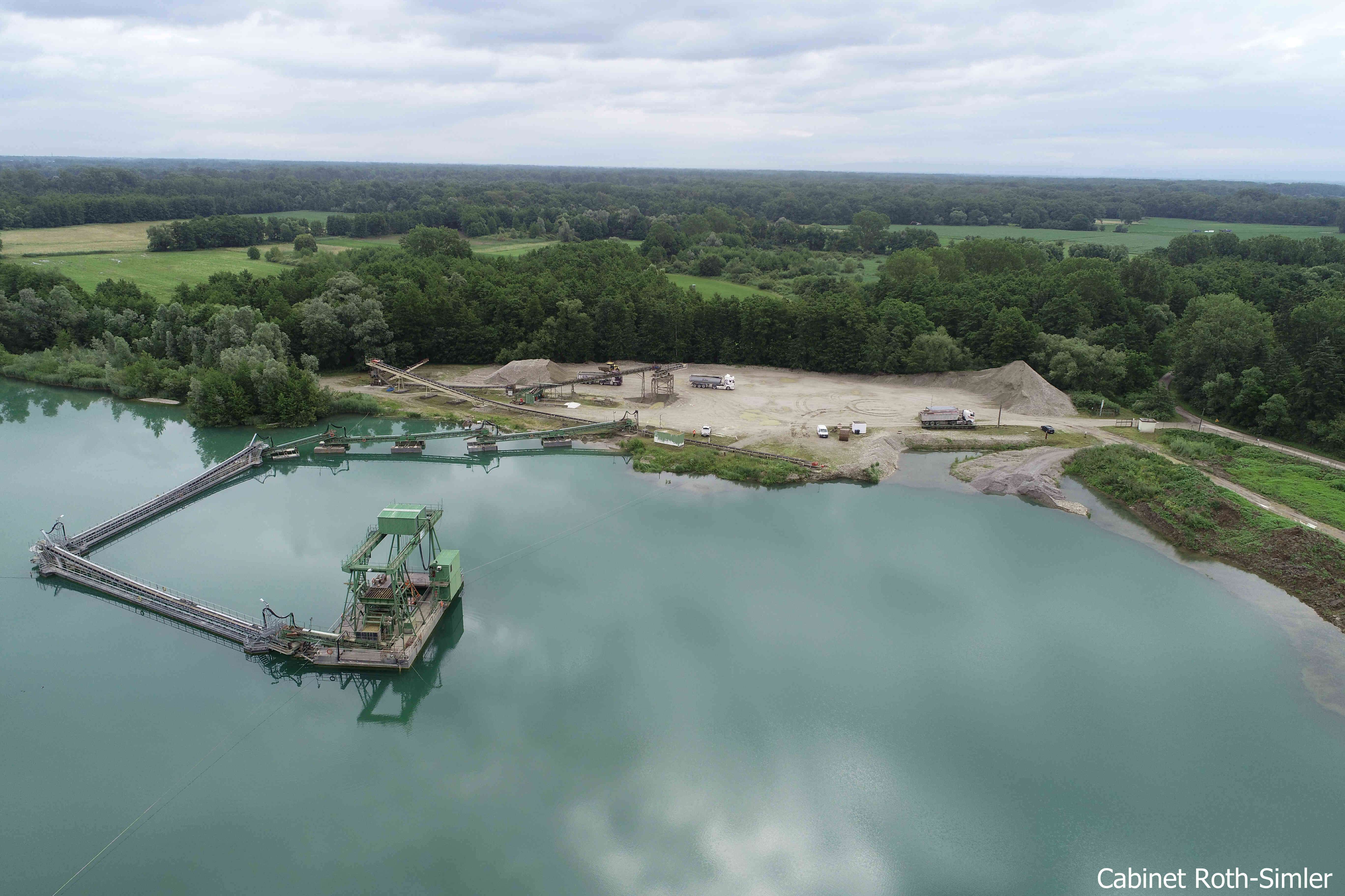   Projet d'une exploitation d’une carrière à Bergheim