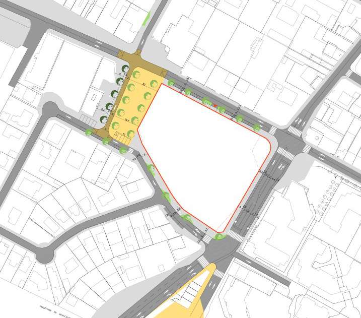   Enquête Publique relative au projet d’aménagement urbain <br> dit de « L’ilot triangle » à BEAUCHAMP