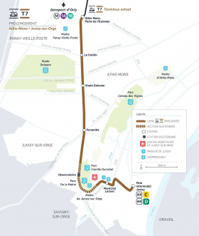 IDF MOBILITES - PROJET D'EXTENSION DE LA LIGNE T7