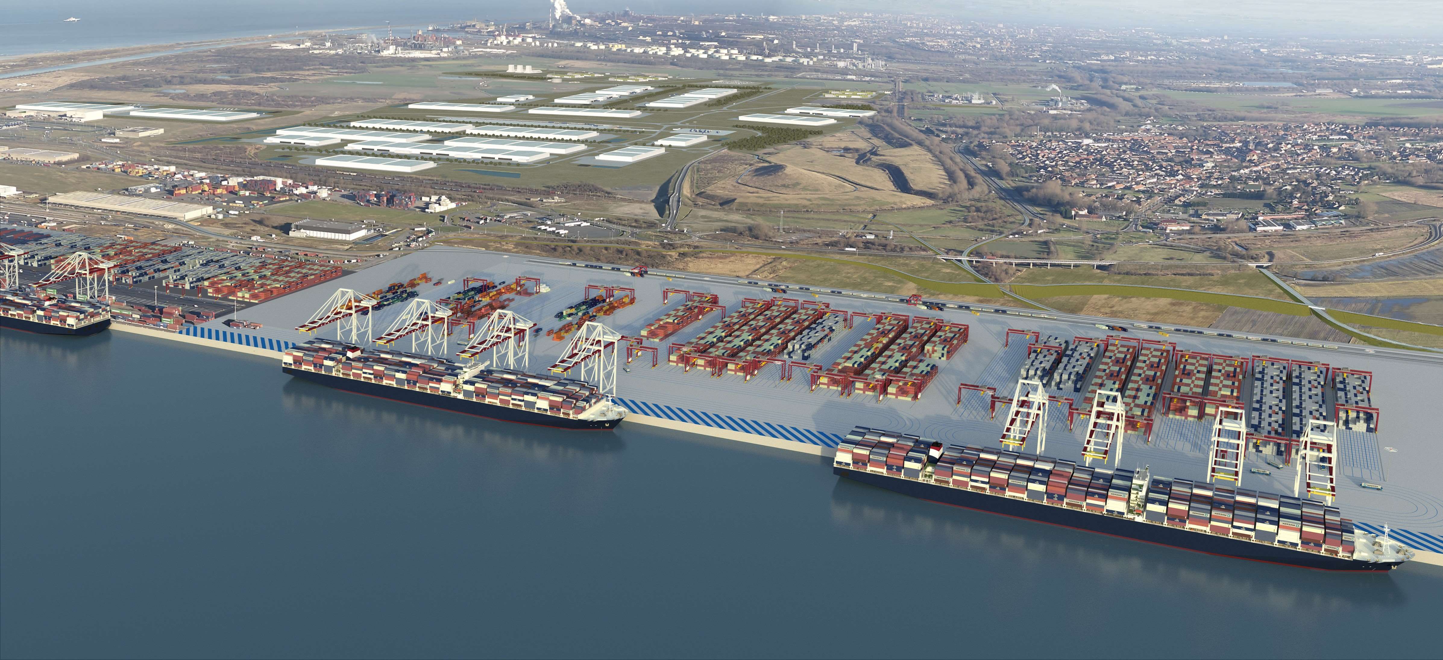   projet CAP2020  du Grand Port Maritime de Dunkerque