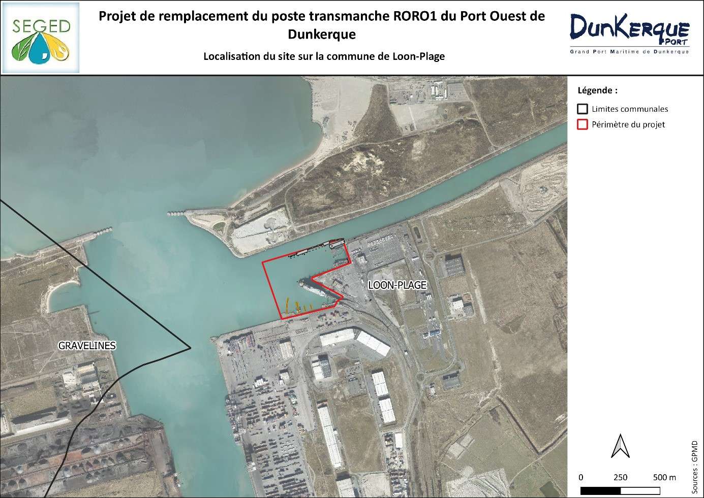   projet de remplacement du poste Transmanche RoRo1 du port Ouest de Dunkerque