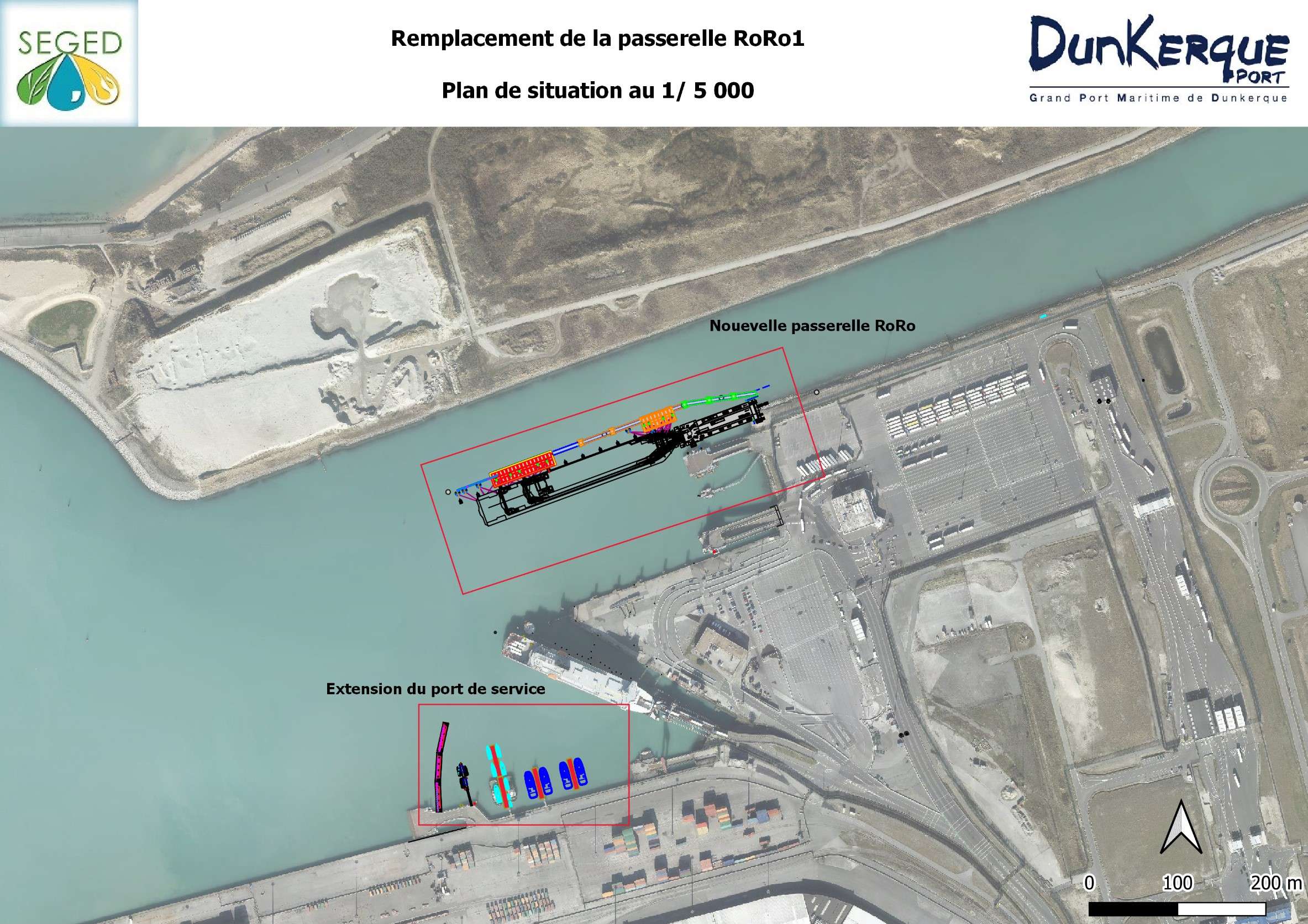   projet de remplacement du poste Transmanche RoRo1 du port Ouest de Dunkerque