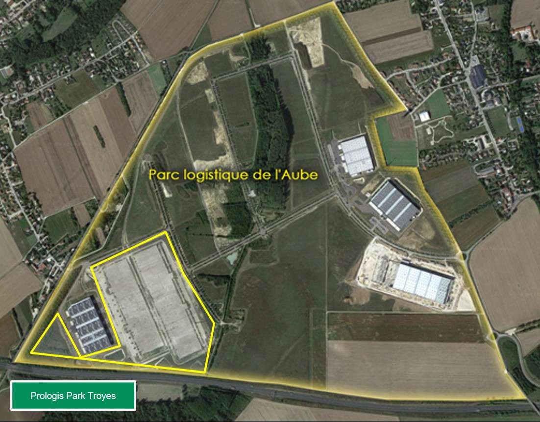   Projet de construction de deux plateformes logistiques dans le parc logistique de l’Aube sis sur
le territoire de la commune de Saint-Lèger