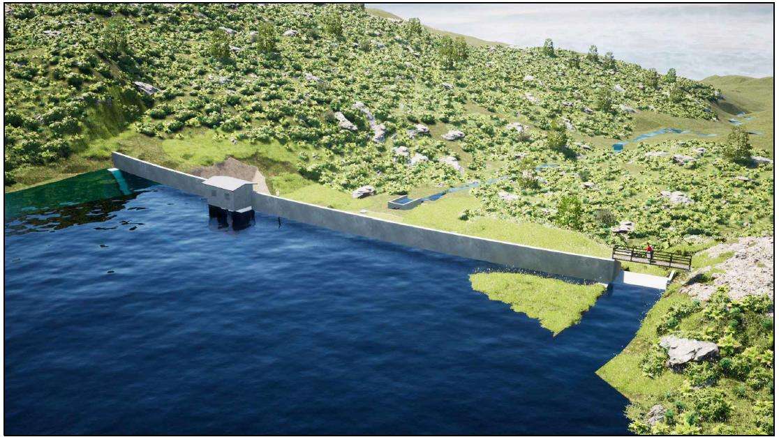   Projet de reconstruction du barrage de la Vigie