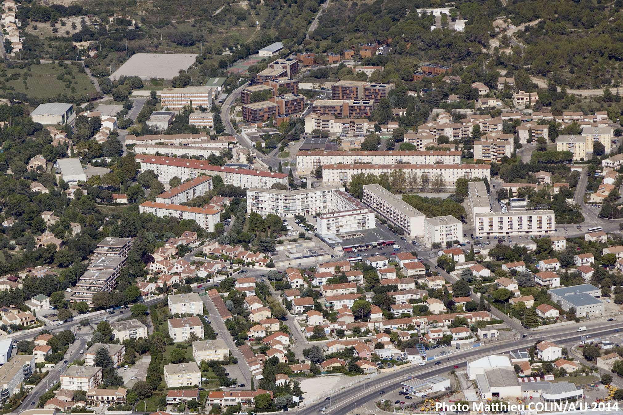   renouvellement urbain du quartier Mas de Mingue dans le cadre du 
Nouveau Programme National de Renouvellement Urbain (NPNRU) de la ville de Nîmes