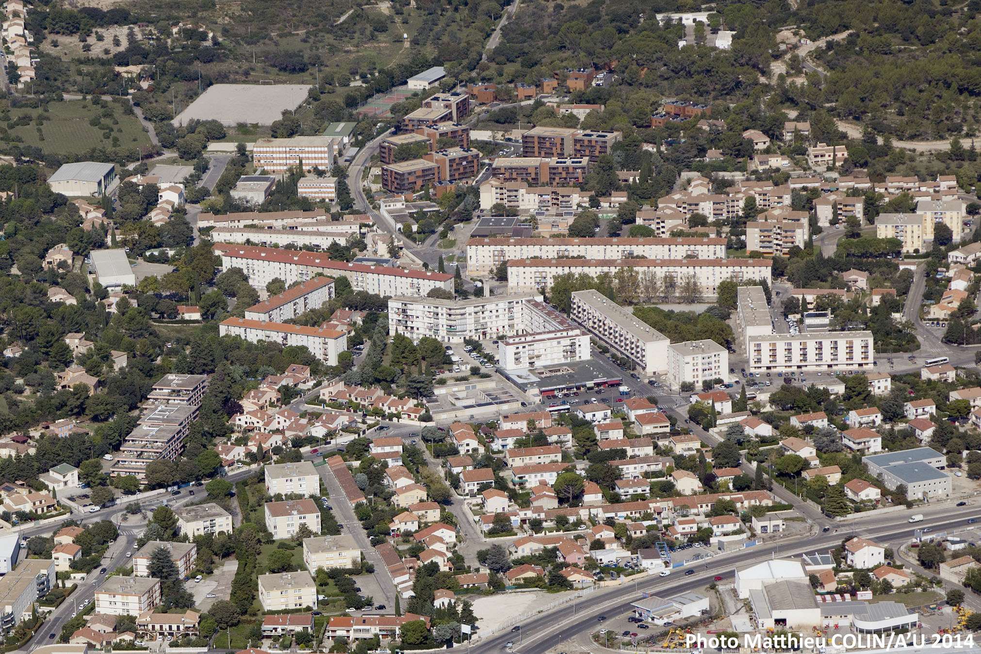   renouvellement urbain du quartier Mas de Mingue dans le cadre du 
Nouveau Programme National de Renouvellement Urbain (NPNRU) de la ville de Nîmes